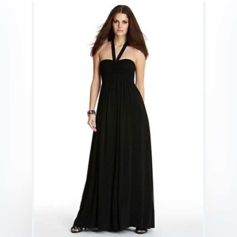 BCBG Max Azria sleeveless halter cocktail dress XXS